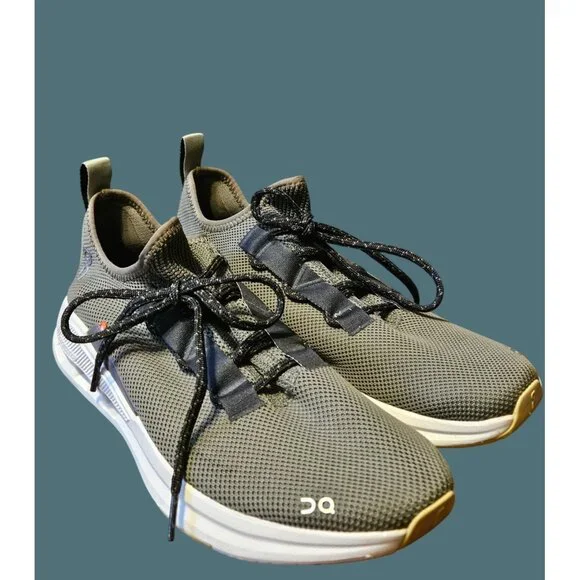 On Cloud Cloudeasy Lightweight Knit Running Walking Green Sneakers Men Size 11.5